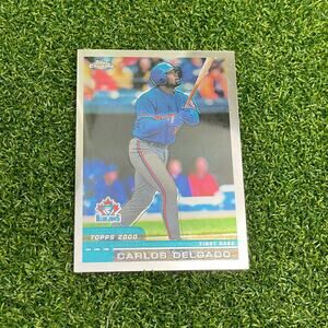2000 Topps Chrome Carlos Delgado #93 Toronto Blue Jays